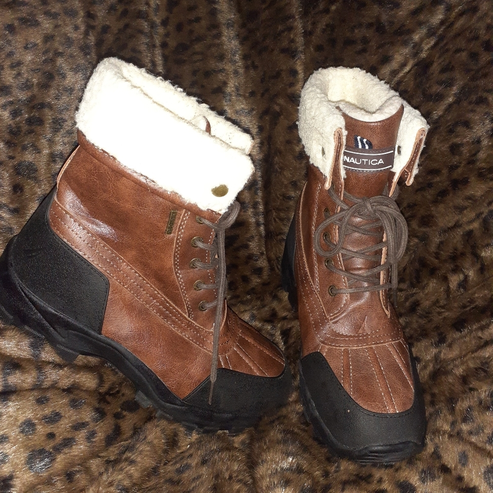 nautica womens size 8 winter boots